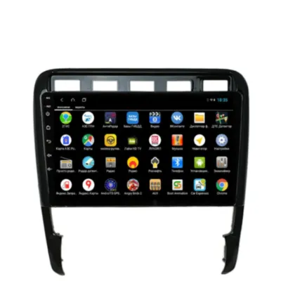 Магнитола для Porsche Cayenne 2002-2010 Parafar (cо встроенным модулем для подключения камер 360) на Андроид 13.0 PF954LUX1XHD360