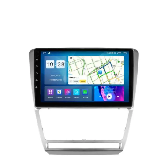 Магнитола для Skoda Octavia 2008-2010 Parafar на Андроид 14 PF877THD