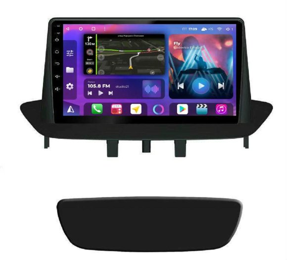 FarCar s400 Super HD для Renault Megane 3 на Android (XL145M)