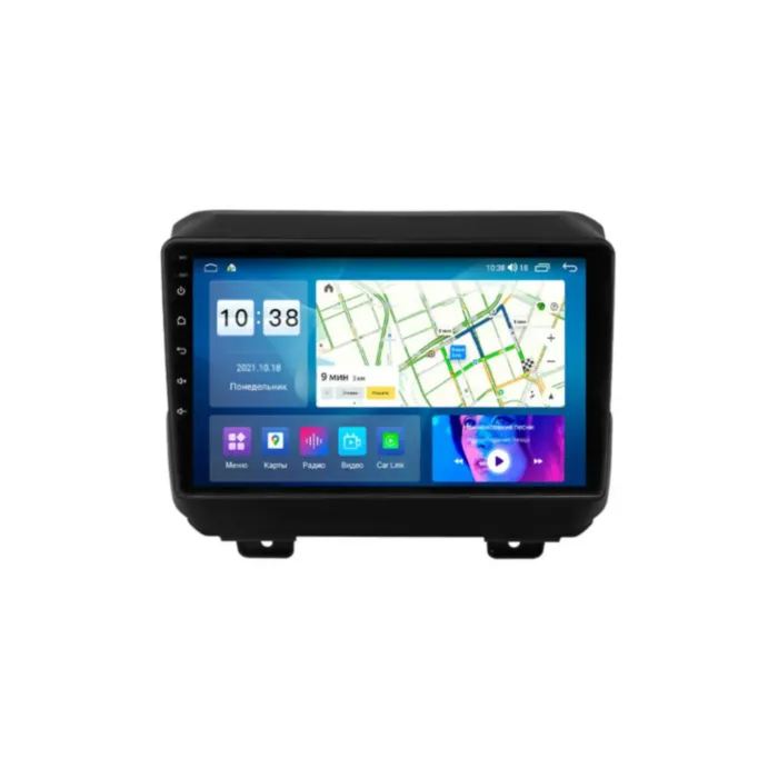 Магнитола для Jeep Wrangler 2018-2019 Parafar на Андроид 11.0 PF594LUX1Lite