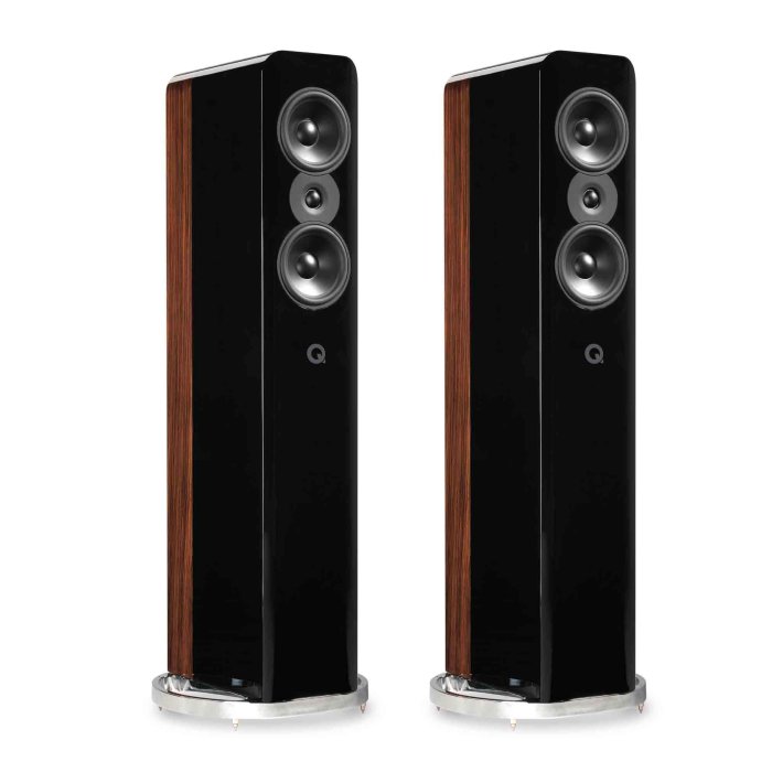Q-Acoustics Concept 500 (QA2810) Gloss Black & Rosewood