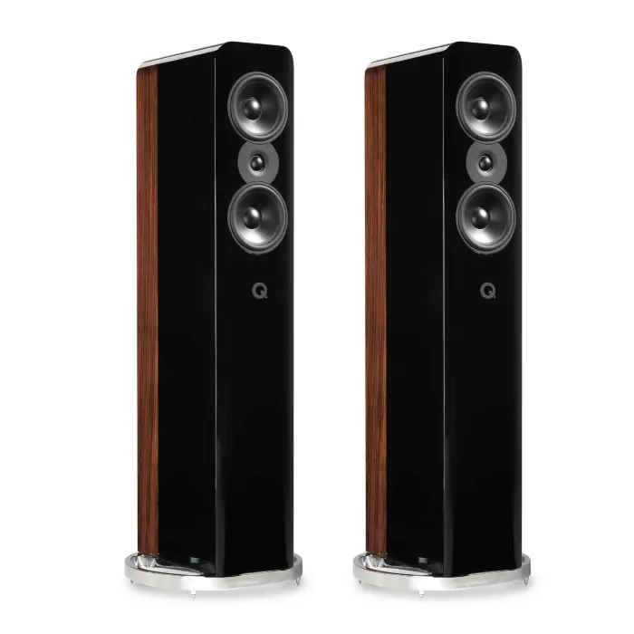 Q-Acoustics Concept 500 (QA2810) Gloss Black & Rosewood