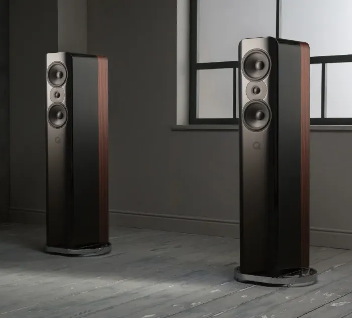 Q-Acoustics Concept 500 (QA2810) Gloss Black & Rosewood