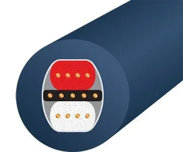 Wireworld Luna 8 Balanced Audio Interconnect 2.0m Pair (LBI2.0M-8)