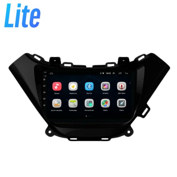 Магнитола для Chevrolet Dakota 2007-2011/Malibu 2015-2018 Uv Black Parafar на Андроид 10.0 PF021Lite