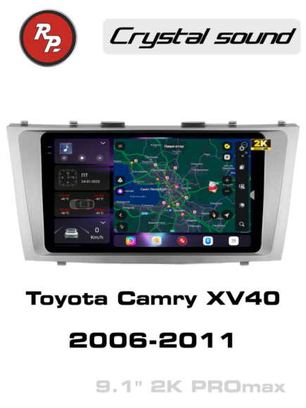 RedPower 85264PROmax для Toyota Camry XV40 (01.2006-09.2011) темно-серая