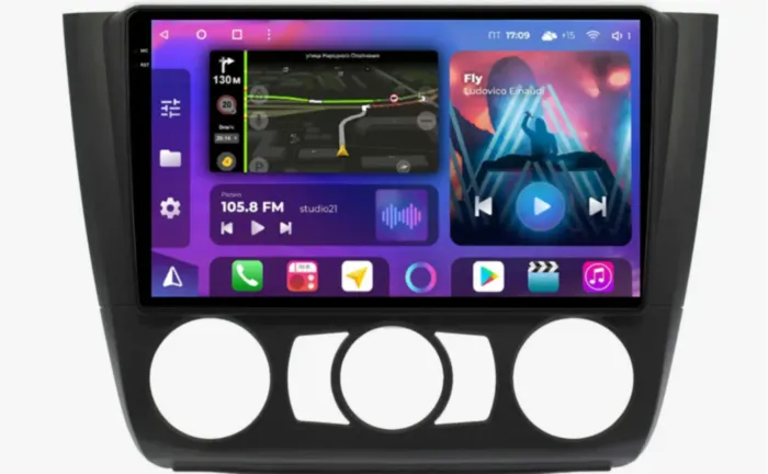 FarCar s400 2K для BMW 1-Series E81, E82, E87, E88 на Android (XXL095M кондей)