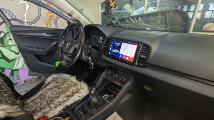 Магнитола для Skoda Kodiaq 2017+, Karoq 2020+ Parafar на Андроид 13.0 PF953LUX1U2K