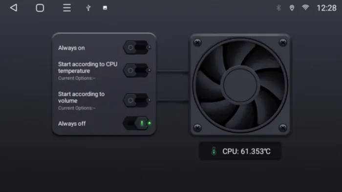 Магнитола для Nissan Juke 2017+ черная глянцевая Parafar на Андроид 13.0 PF790T2RNF