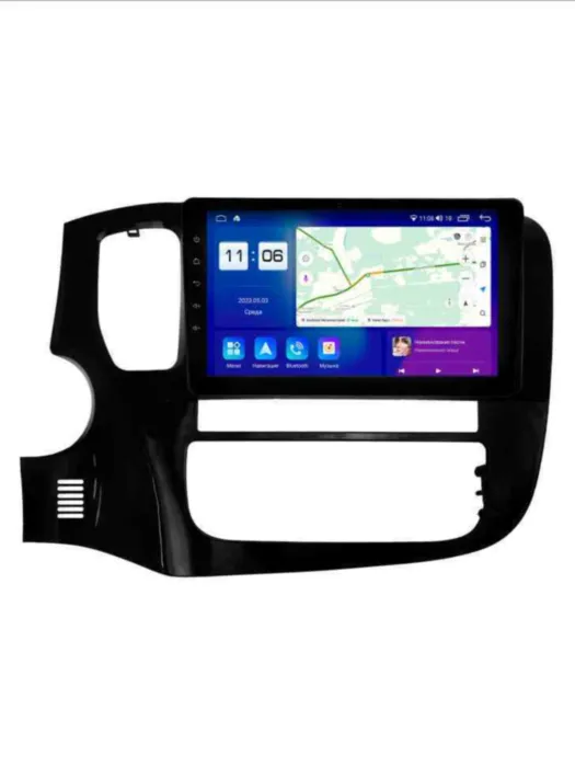 Магнитола для Mitsubishi Outlander 3 2012-2024 9" Parafar на Андроид 14.0 PF230T2LUX2KHD