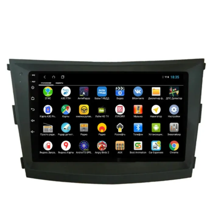 Магнитола для SsangYong Tivoli 2015-2019 Parafar (cо встроенным модулем для подключения камер 360) на Андроид 13 PF011XHD360