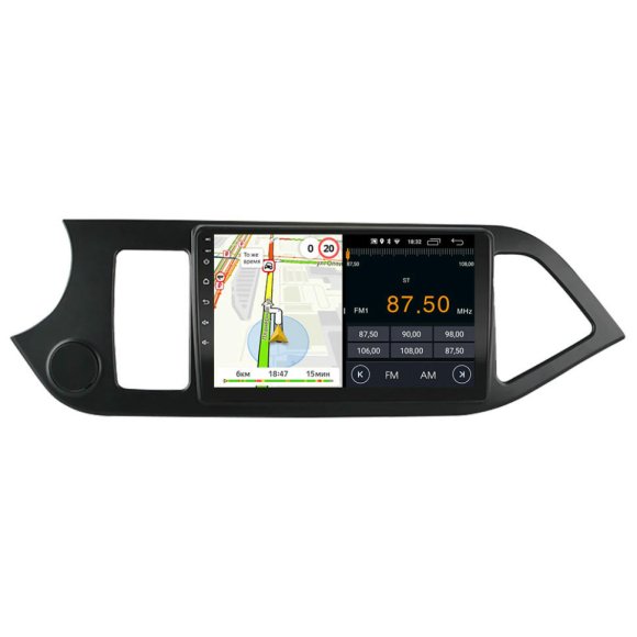 Магнитола для KIA Picanto 2 2011-2017 Parafar на Андроид 13.0 PF411LUX1RNF