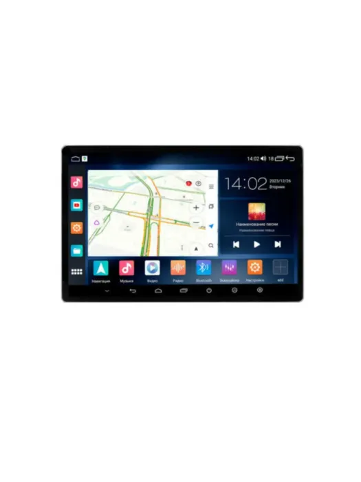 Магнитола для Mitsubishi Lancer IX 2000-2010 черная Parafar (cо встроенным модулем для подключения камер 360) на Андроид 13.0 PF950T2LUX113u2kAIR360