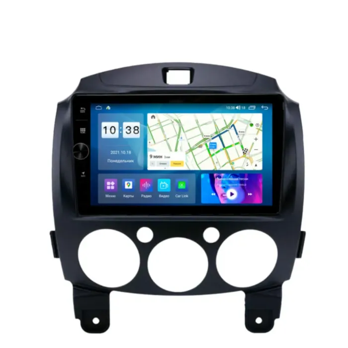 Магнитола для Mazda 2 2010 Parafar на Андроид 13.0 PF165FHDAV