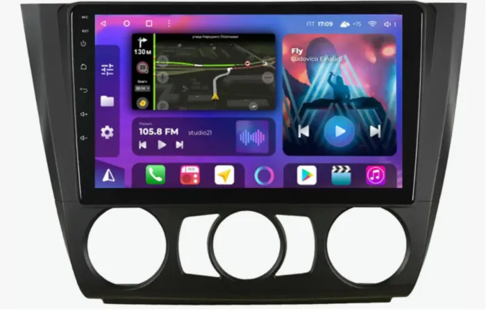 FarCar s400 для BMW 1-Series E81, E82, E87, E88 на Android (XL095M кондей)