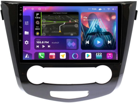 FarCar s400 для Nissan Qashqai, X-Trail на Android (TM665M кондей)
