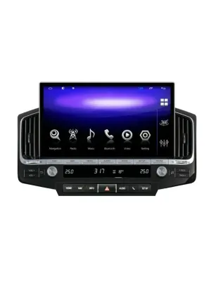 Магнитола Parafar для Toyota Land Cruiser 2016-2021 5.7 VXR, 360, JBL память 6/128 Гб экран 13&quot; на Андроид 13.0 PF567L13 встроенный 360