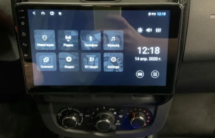 Магнитола для Renault Duster 2014-2019 Parafar (cо встроенным модулем для подключения камер 360) на Андроид 13 PF162XHD360