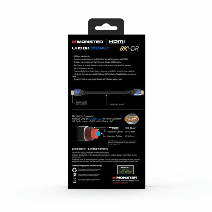 Monster cable MC-PME8-H015