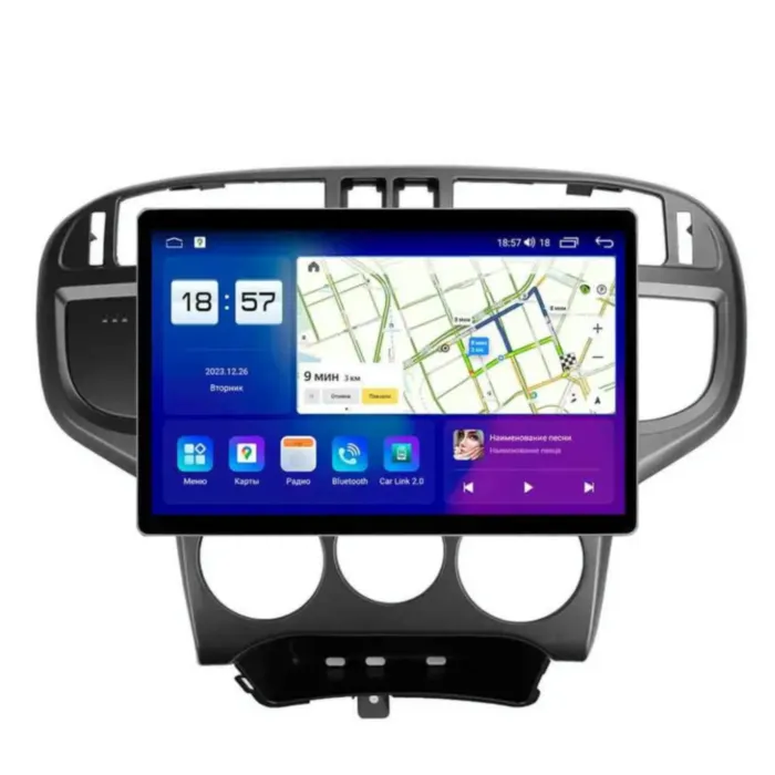 Магнитола для Hyundai Matrix 2001-2010 Parafar на Андроид 13.0 PF551LUX111u2kAIR