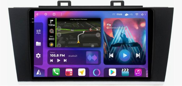 FarCar s400 2K для Subaru Legacy (2014-2020) Outback (2014-2021) на Android (BX557M)