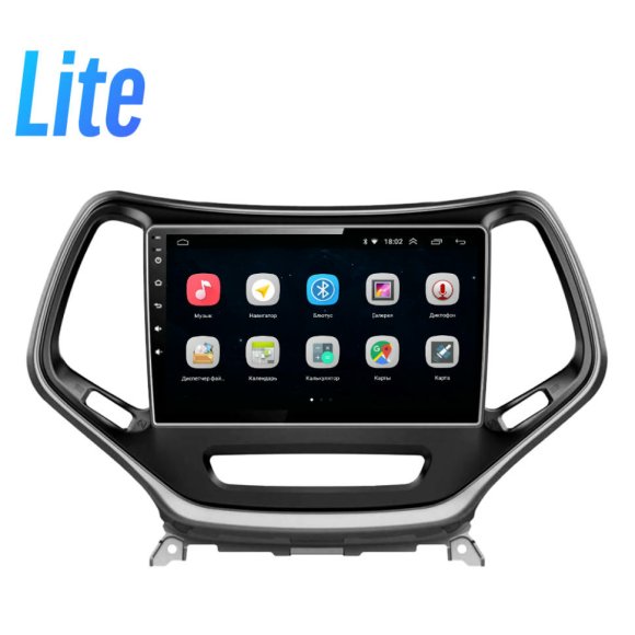 Магнитола для Jeep Cherokee 2013+ Parafar на Андроид 10.0 PF999T1LUX1Lite
