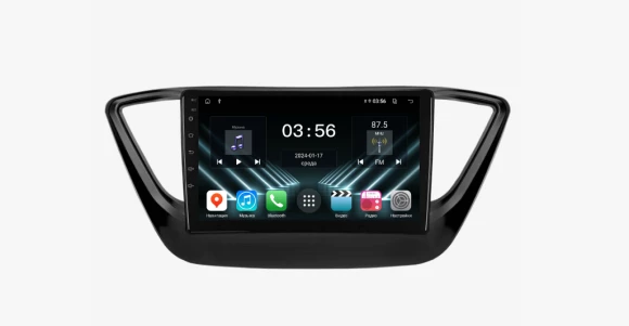 FarCar для Hyundai Solaris на Android (DX766M)