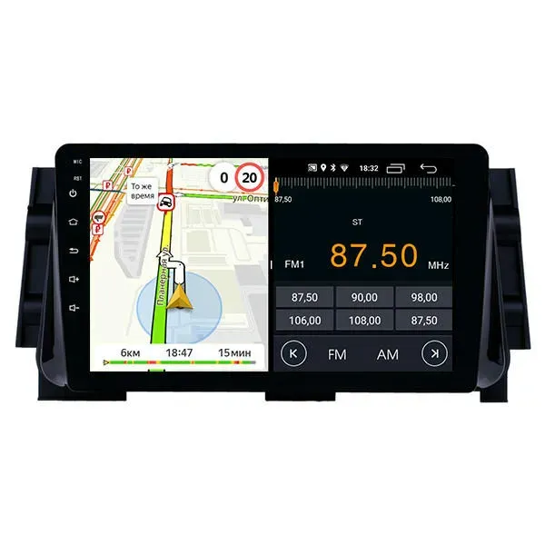 Магнитола для Nissan Micra/Kicks 2017 Parafar на Андроид 13.0 PF170RNF