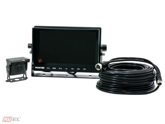 AVEL AVS4714BM (AHD) + AVS305CPR + AVS20CC 4pin (Simple 1, AHD)