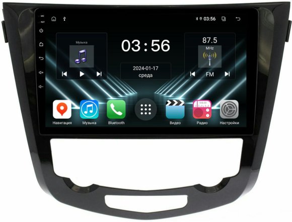 FarCar для Nissan Qashqai, X-Trail на Android (DX665M климат)
