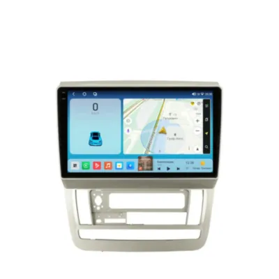 Магнитола для Toyota Alphard 2003-2007 золотисто-серая, правый руль, низкая комплектация Parafar на Андроид 14.0 PF598LUX1THD