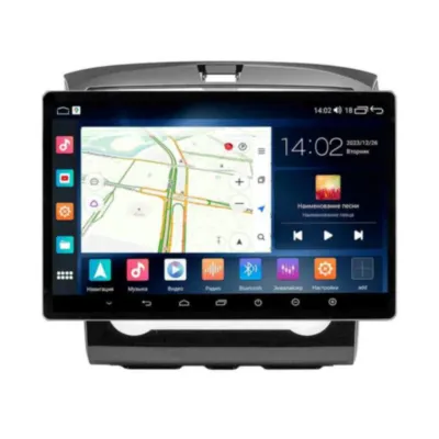 Магнитола для Hyundai Tucson 4 / IX35 2021-2023 кондиционер Parafar (cо встроенным модулем для подключения камер 360) на Андроид 13.0 PF427LUX113u2kAIR360