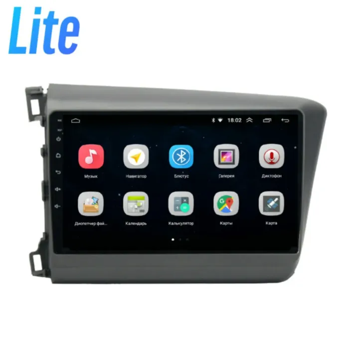 Магнитола для Honda Civic 2012-2016 Parafar на Андроид 11.0 PF132Lite