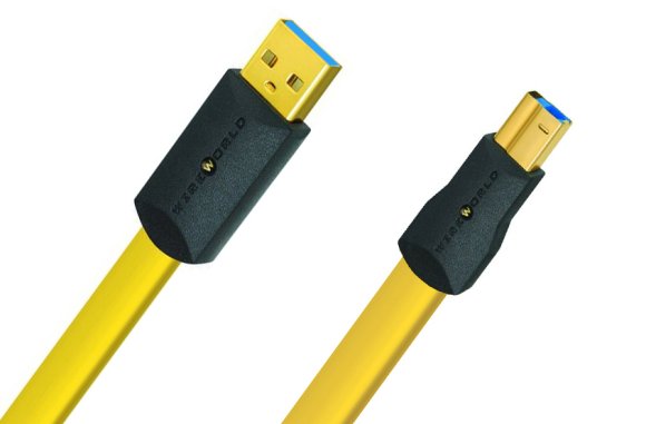 Wireworld Chroma 8 USB 3.0 A-B Flat Cable 3.0m (C3AB3.0M-8)