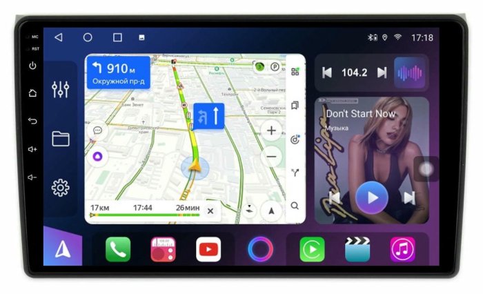 FarCar s400 для Audi A4 на Android (TM050M)