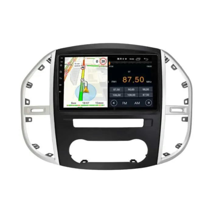 Магнитола для Mercedes-Benz Vito 3 W447 2014-2020 Parafar на Андроид 14.0 PF477MRG