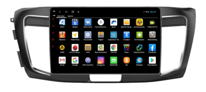 Магнитола для Honda Accord 9 2012-2019 Parafar на Андроид 14 PF400LUX3KHD