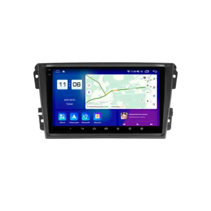 Магнитола для Datsun Mi-Do 2014-2020 Parafar на Андроид 13.0 PF422LUX1U2K