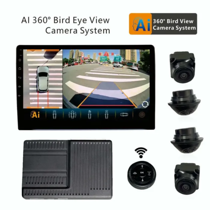 Система кругового обзора c AI RedPower AVM PA360° V2 с регистратором