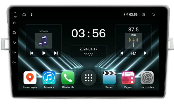 FarCar для Toyota Verso на Android (DX3304M климат)