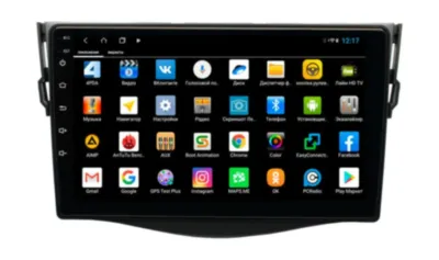 Магнитола для Toyota RAV4 2006-2012/Vanguard 2006-2012 Parafar (cо встроенным модулем для подключения камер 360) на Андроид 13 PF018-1XHD360