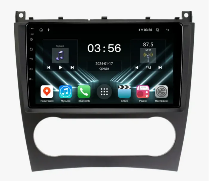 FarCar для Mercedes Benz C-class на Android (DX1262M)