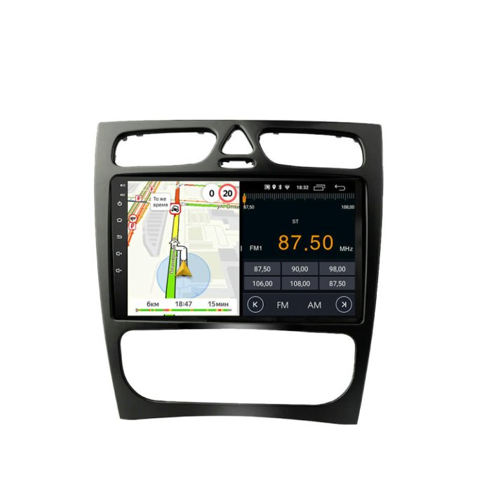 Магнитола для Mercedes-Benz C 2002-2004/CLK 2002-2006 W203/W209 Parafar на Андроид 13.0 PF205RNP