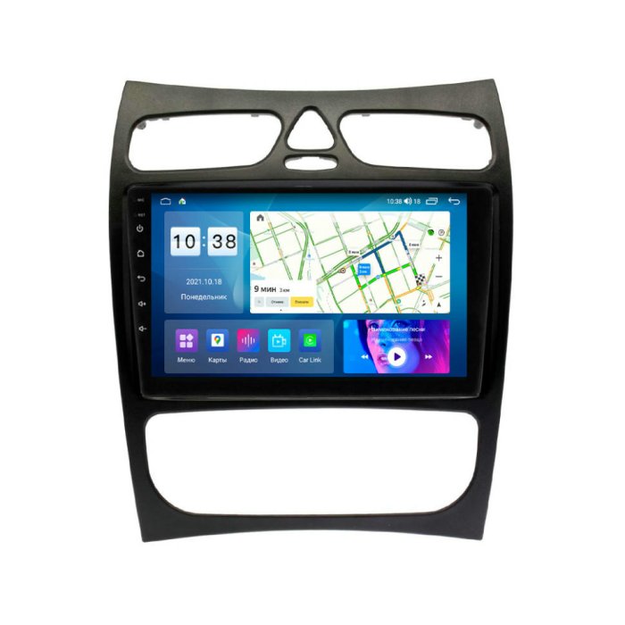 Магнитола для Mercedes C 2002-2004/CLK 2002-2006 W203/W209 Parafar на Андроид 13.0 PF205T2UHD