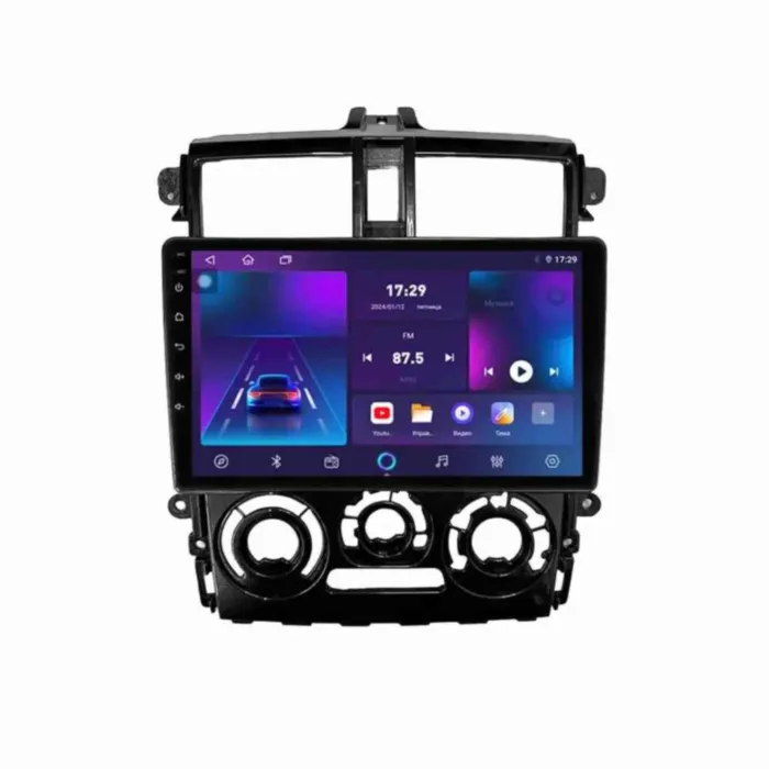 Магнитола для Mitsubishi Colt 2002-2012 / Colt Plus 2004-2012 правый руль Parafar на Андроид 12.0 PF561LUX1RGx