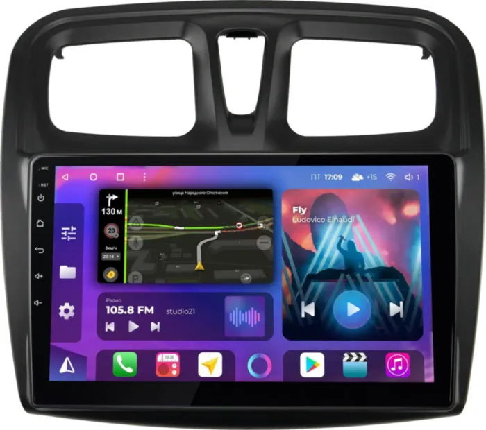 FarCar s400 для Renault Logan, Sandero на Android (HL3051M)