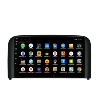 Магнитола для Volvo S80 2001-2006 Parafar (cо встроенным модулем для подключения камер 360) на Андроид 13 PF188XHD360