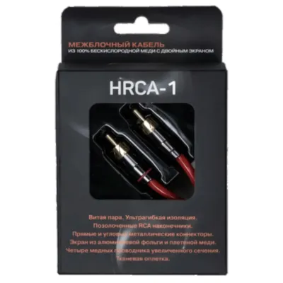 AMP HRCA-1 Межблочный кабель-медь+2 экрана