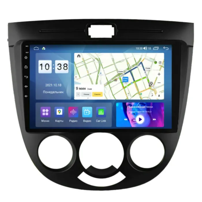 Магнитола для Chevrolet Lacetti 2004-2013 Parafar на Андроид 14.0 PF031THD