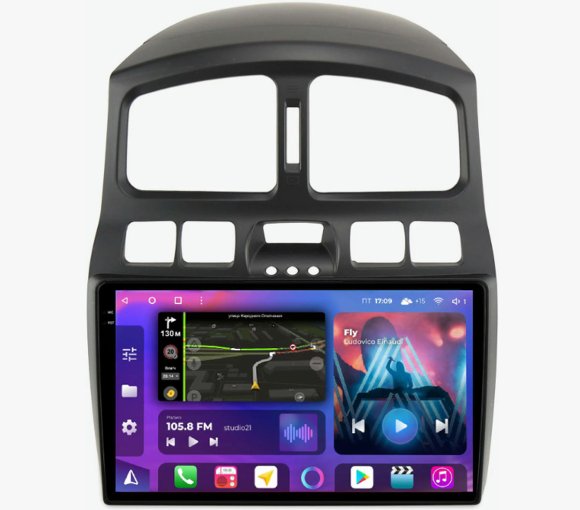 FarCar s400 2K для Hyundai Santa Fe, Santa Fe Classic на Android (XXL3048M)